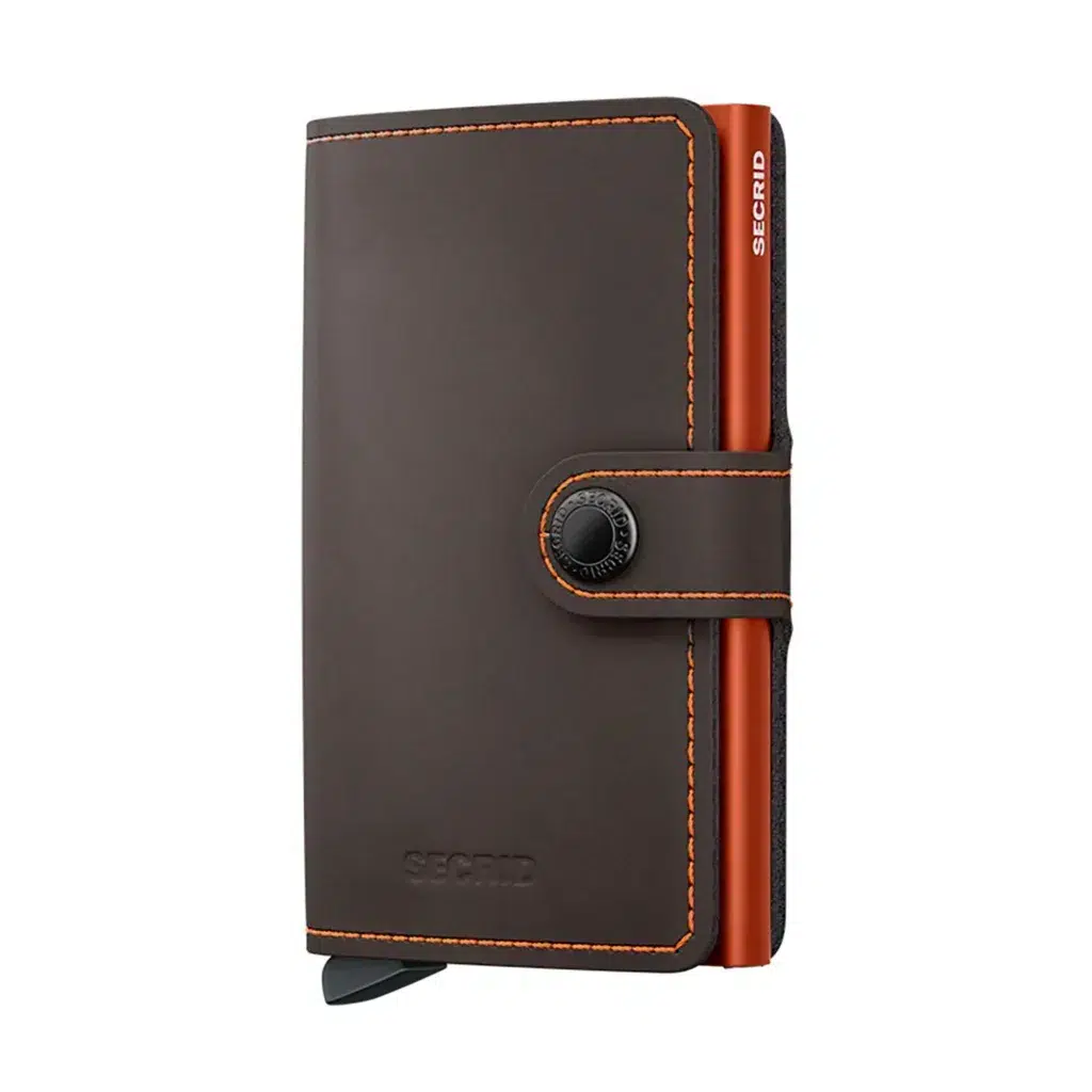 Secrid Miniwallet Matte Truffle Orange